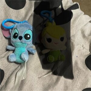 Blue Stitch Plush Keychain (Disney)